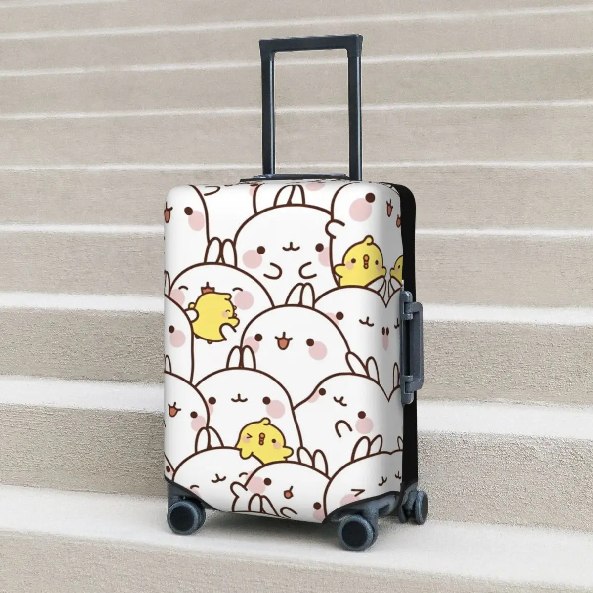 Budding Pop Cartoon Kawaii Suitcase Cover Cruise Trip Protector Holiday Elastic Luggage Accesories
Budding Pop Cartoon Kawaii Suitcase Cover Cruise Trip Protector Holiday Elastic Luggage Accesories
