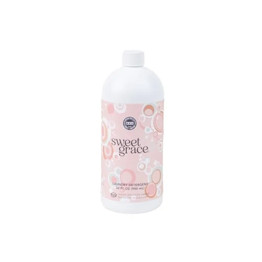 Sweet Grace 32 oz Laundry Detergent Liquid Highly Scented Luxury Laundry Experience Deep Cleaning and Powerfully Fragranced
Sweet Grace 32 oz Laundry Detergent Liquid Highly Scented Luxury Laundry Experience Deep Cleaning and Powerfully Fragranced