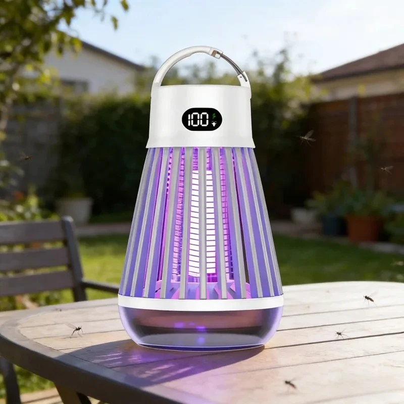 Physical Mosquito Killer USB Rechargeable 1200mAh Mosquito Zapper Portable Hanging Fly Trap for Home Camping Use
Physical Mosquito Killer USB Rechargeable 1200mAh Mosquito Zapper Portable Hanging Fly Trap for Home Camping Use