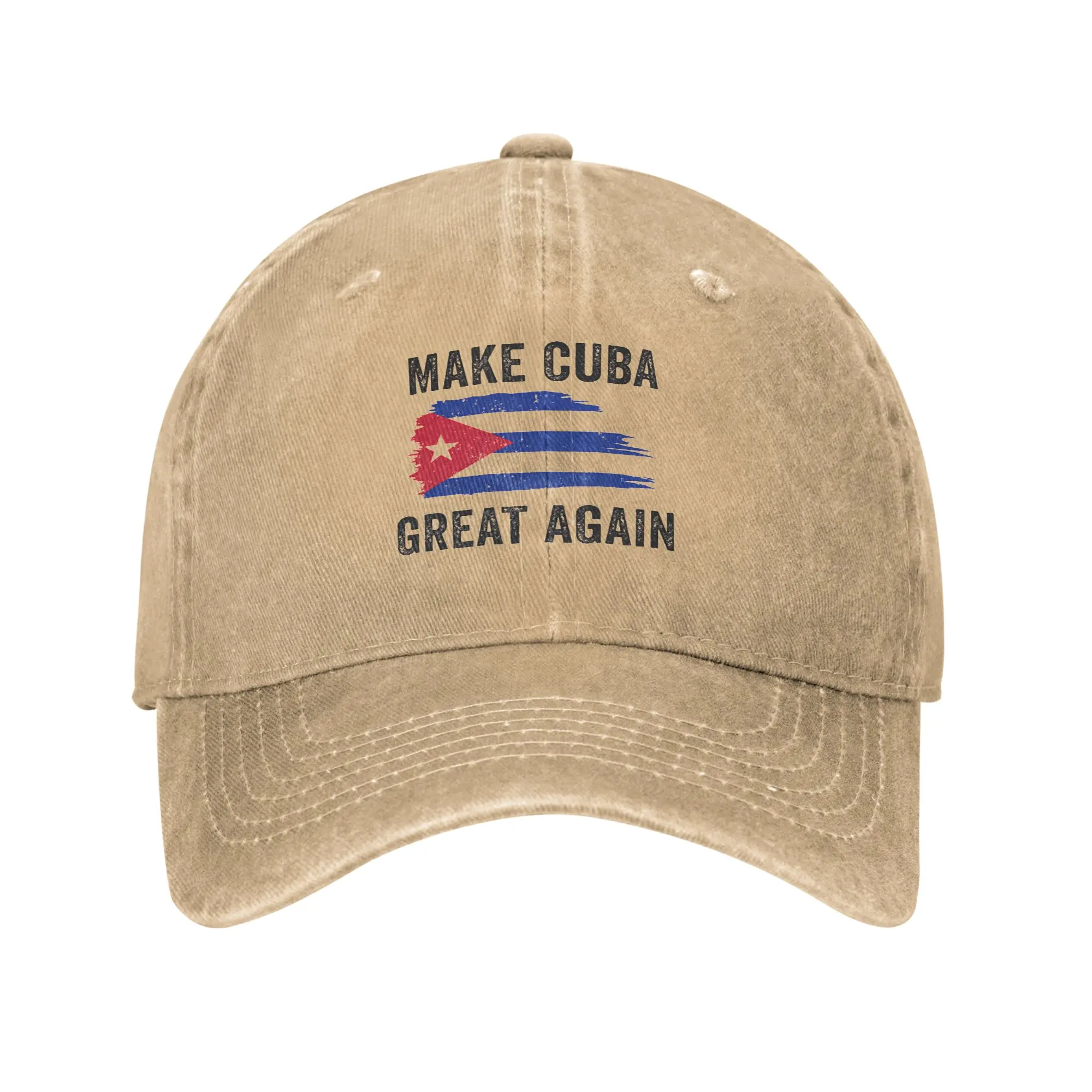 Make Cuba Great Again Baseball Cap Sun Outdoor Gym Adjustable Washed Trucker Hat Couple Women Classic Custom DIY Baseball Caps
Make Cuba Great Again Baseball Cap Sun Outdoor Gym Adjustable Washed Trucker Hat Couple Women Classic Custom DIY Baseball Caps