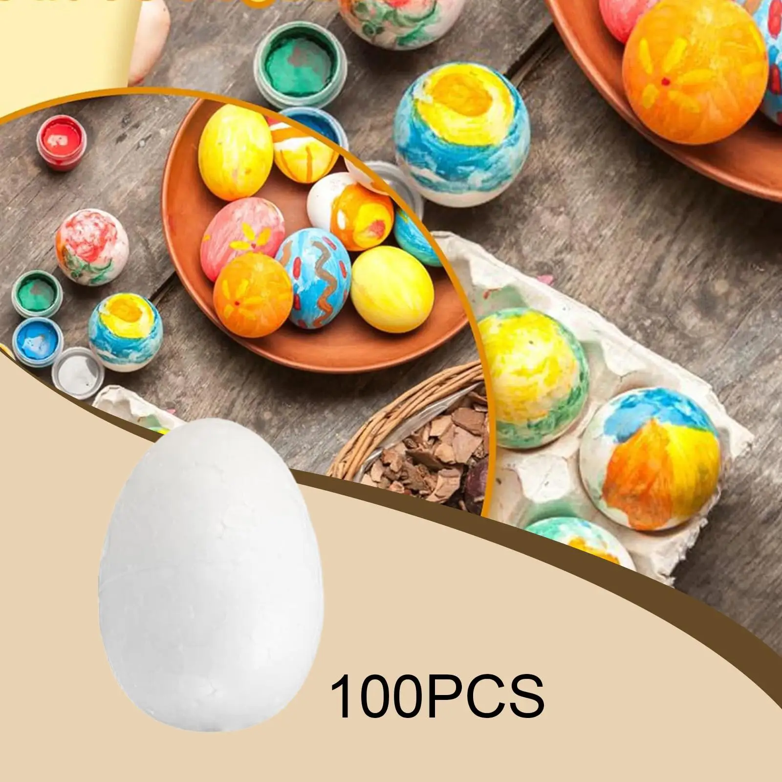 Unpainted Foam Eggs White Craft Foam Shapes for DIY Kindergarten Projects Handmade Easter Crafting Supplies for Holiday Decor
Unpainted Foam Eggs White Craft Foam Shapes for DIY Kindergarten Projects Handmade Easter Crafting Supplies for Holiday Decor