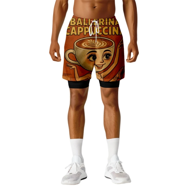 Ballerina Cappuccina Merch Print Fake Two Shorts Cosplay Women Men Fashion Casual Streetwear
Ballerina Cappuccina Merch Print Fake Two Shorts Cosplay Women Men Fashion Casual Streetwear