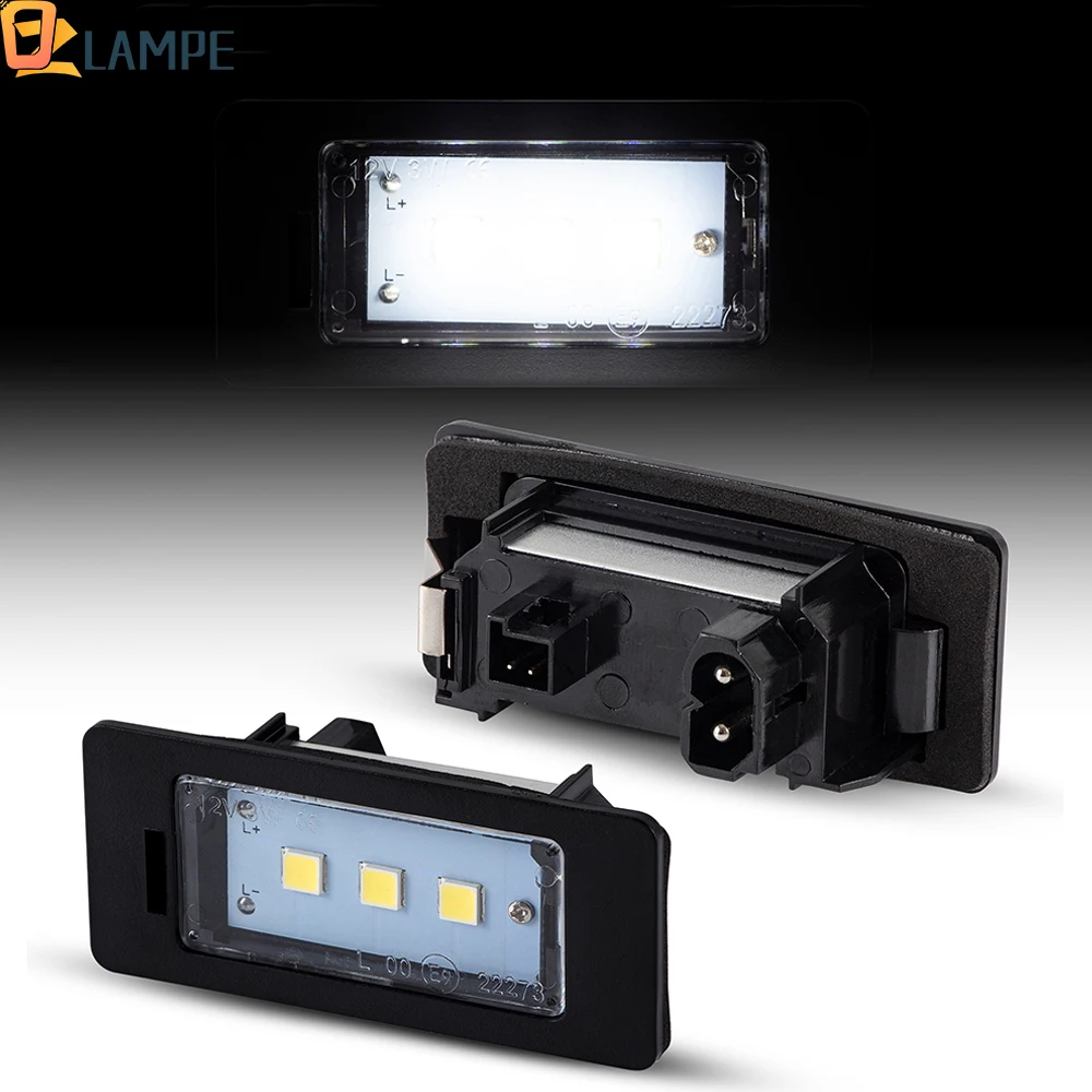 2 Pcs Car LED License Number Plate Light Lamp Canbus No Error Light for BMW E39 X1 E84 X3 F25 X5 E70 E72 F15 X6 E71 E72
2 Pcs Car LED License Number Plate Light Lamp Canbus No Error Light for BMW E39 X1 E84 X3 F25 X5 E70 E72 F15 X6 E71 E72
