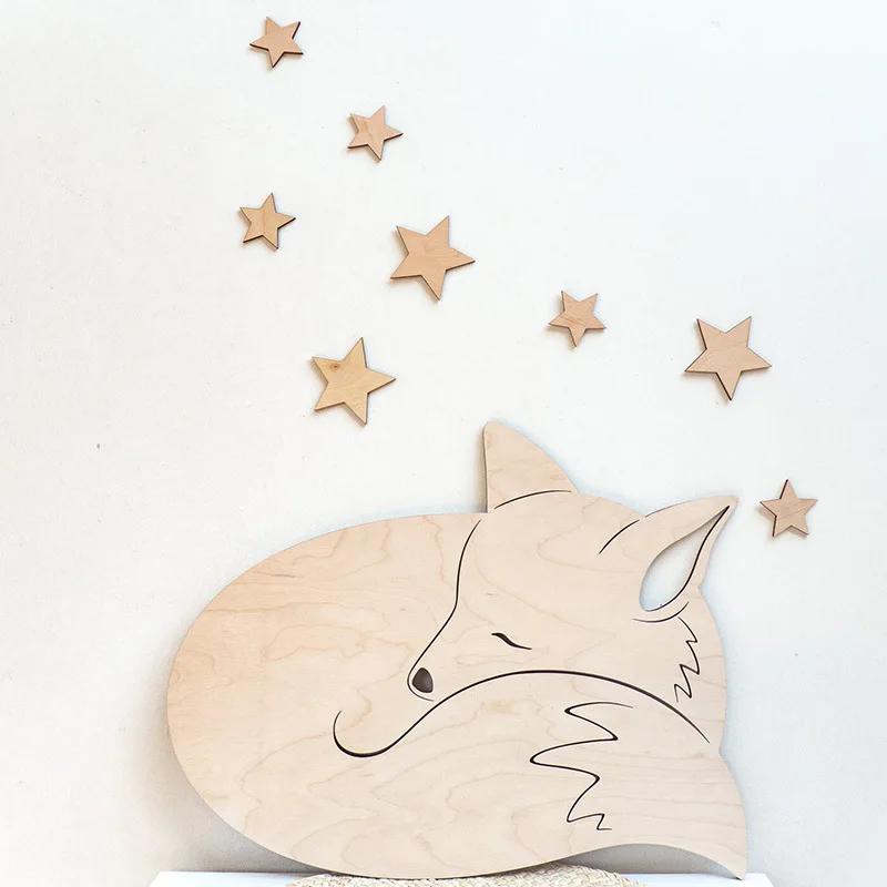 Ins Nordic Style Wooden Wall stickers for Children's Room Cartoon Animal Wall Decoration Baby Photography Props Teddy Bear Deco
Ins Nordic Style Wooden Wall stickers for Children's Room Cartoon Animal Wall Decoration Baby Photography Props Teddy Bear Deco