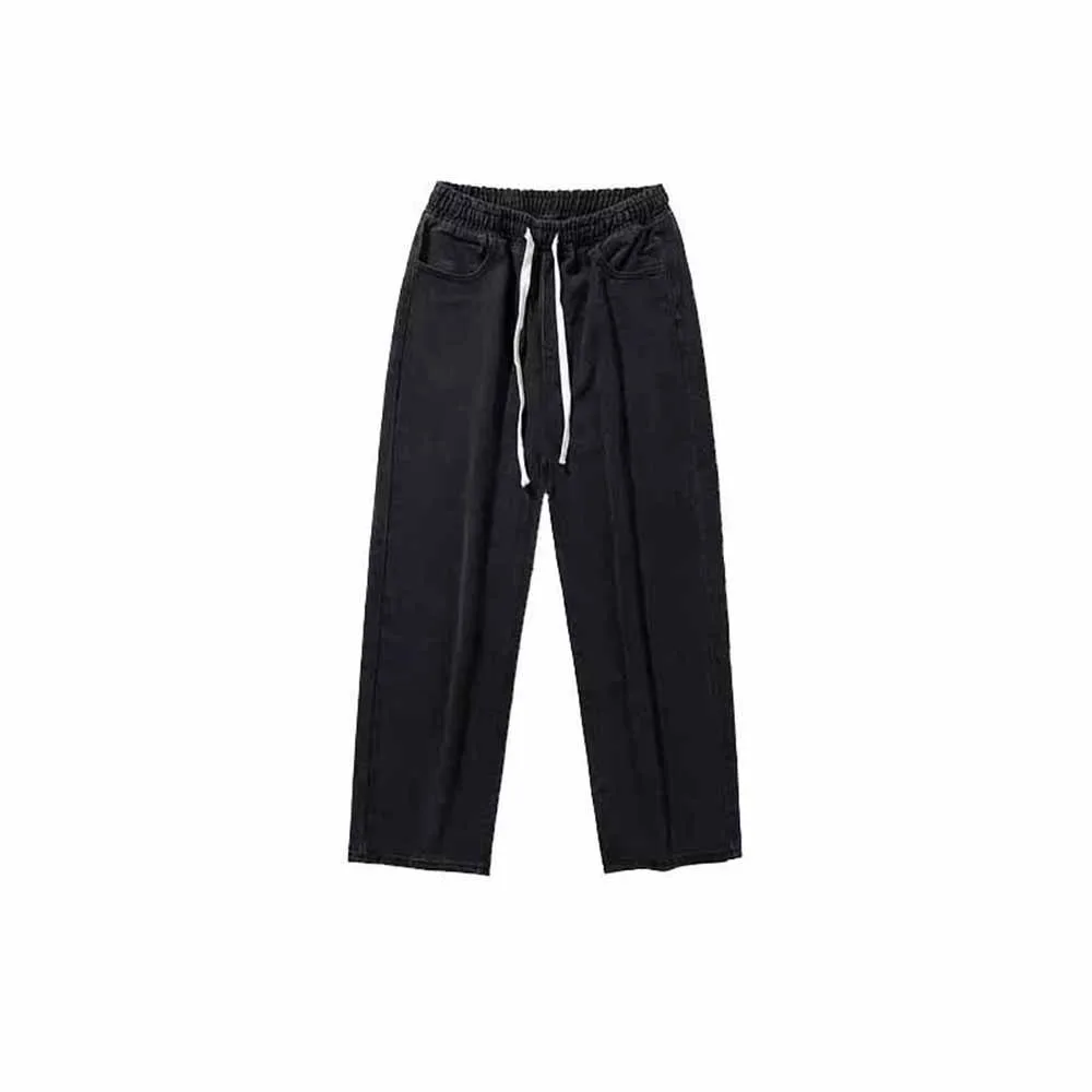 Мужские повседневные джинсы с эластичной резинкой на талии, прямые широкие брюки, широкие брюки, свободный крой, базовый дизайн, мешковатые брюки, модные тенденции
Мужские повседневные джинсы с эластичной резинкой на талии, прямые широкие брюки, широкие брюки, свободный крой, базовый дизайн, мешковатые брюки, модные тенденции