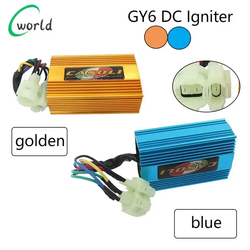 High quality materials GY6 DC Igniter for CG125 CG150 CG200 CG250 ATV Buggy Quad Dirt Pit Bike 12cc-250cc Motorcycle Parts
High quality materials GY6 DC Igniter for CG125 CG150 CG200 CG250 ATV Buggy Quad Dirt Pit Bike 12cc-250cc Motorcycle Parts