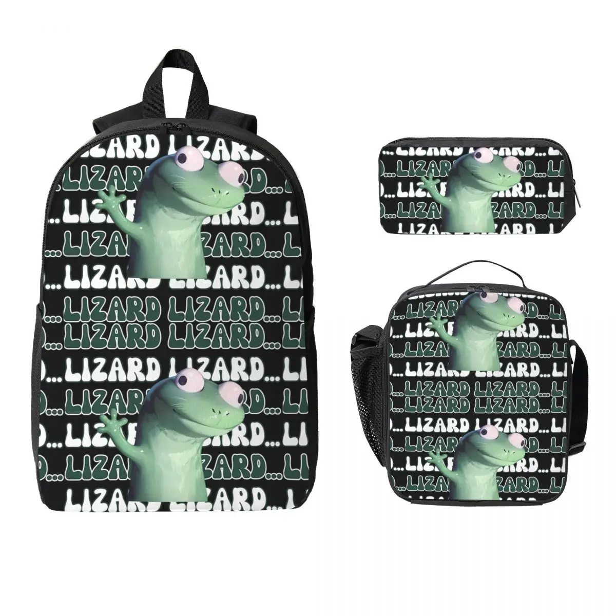Tom Lizard Lizard Meme 3pecs/set Backpack for Student Laptop Daypack Lunch bag Pencil Case
Tom Lizard Lizard Meme 3pecs/set Backpack for Student Laptop Daypack Lunch bag Pencil Case