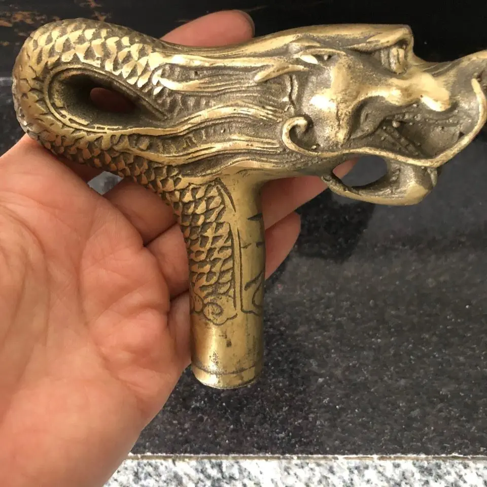 Dragon head longevity star Walking Stick Head handle Statue
Dragon head longevity star Walking Stick Head handle Statue
