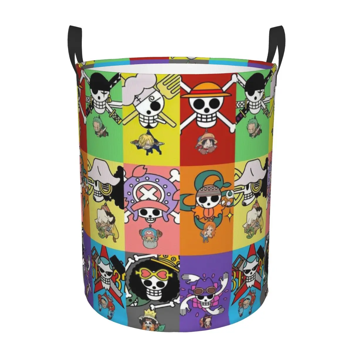 Корзина для белья One Piece с изображением пиратского черепа, складная, большой вместимости, для хранения одежды, в стиле аниме и японской манги
Корзина для белья One Piece с изображением пиратского черепа, складная, большой вместимости, для хранения одежды, в стиле аниме и японской манги