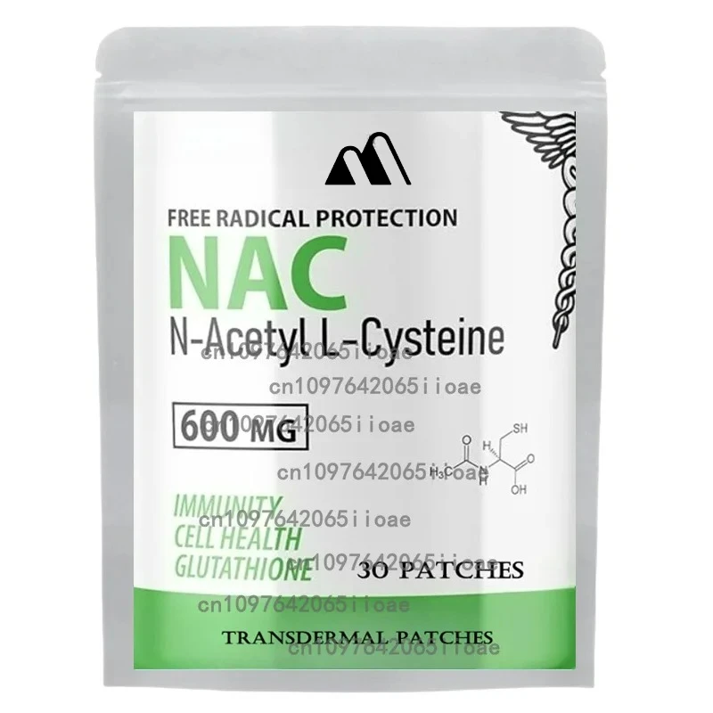 30 Patches Nac Transdermal Patches N-acetyl Cysteine with Quercetin Support for Immune, Liver, & Lung
30 Patches Nac Transdermal Patches N-acetyl Cysteine with Quercetin Support for Immune, Liver, & Lung