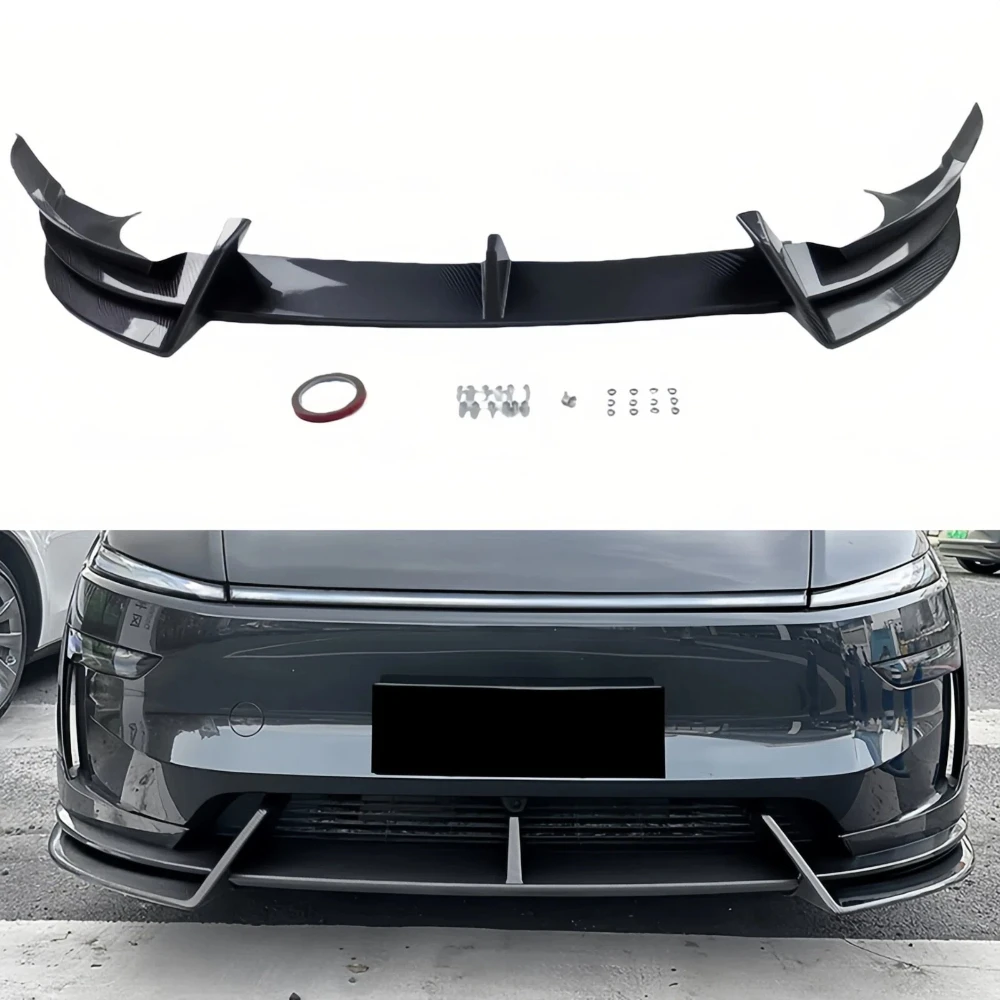 Carbon Fiber Style Front Bumper Spoiler Lip Splitter Kit For Tesla Model Y 2025+
Carbon Fiber Style Front Bumper Spoiler Lip Splitter Kit For Tesla Model Y 2025+
