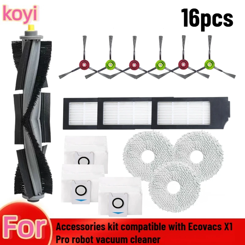 Аксессуары, подходящие для роботов-пылесосов ECOVACS X1, T10 OMNT и T20 PRO. Полный подарочный набор для уборки
Аксессуары, подходящие для роботов-пылесосов ECOVACS X1, T10 OMNT и T20 PRO. Полный подарочный набор для уборки