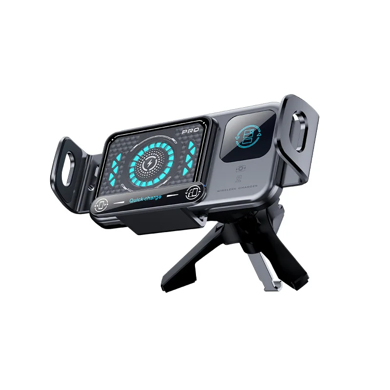 Folding Screen Car Navigation Phone Holder with 15W Wireless Charging QC3.0 Automatic Rotation and Type-C Port
Folding Screen Car Navigation Phone Holder with 15W Wireless Charging QC3.0 Automatic Rotation and Type-C Port