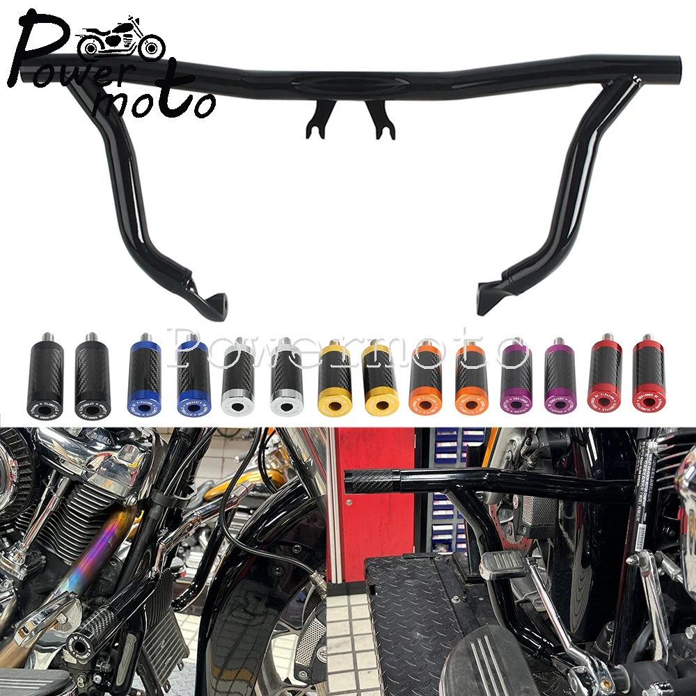 Motorcycle Highway Bumper Engine Guard Crash Bars Protector For Harley Freewheeler CVO Road King Classic Special Police FLHR 14-
Motorcycle Highway Bumper Engine Guard Crash Bars Protector For Harley Freewheeler CVO Road King Classic Special Police FLHR 14-