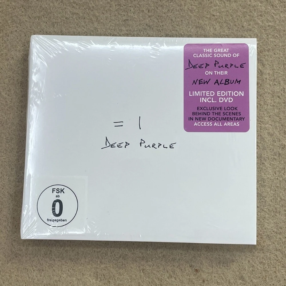 Deep Purple =1 2024 New Album CD+DVD Hard Rock Heavy Metal Ian Gillan Simon McBride Sealed Legends Return
Deep Purple =1 2024 New Album CD+DVD Hard Rock Heavy Metal Ian Gillan Simon McBride Sealed Legends Return