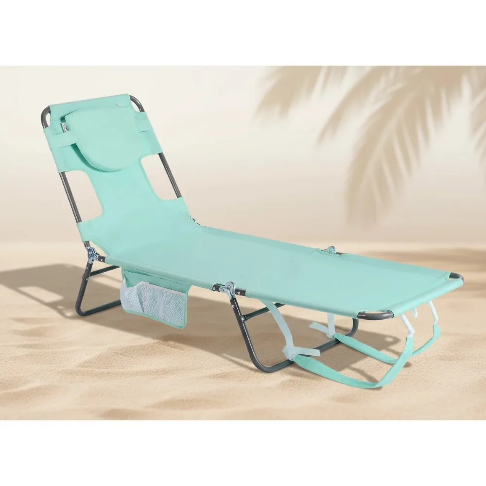 Portable Reclining Beach Chair with Face Hole & Backpack, Foldable Sun Tanning Cot for Adults Outdoor Pool Camping
Portable Reclining Beach Chair with Face Hole & Backpack, Foldable Sun Tanning Cot for Adults Outdoor Pool Camping