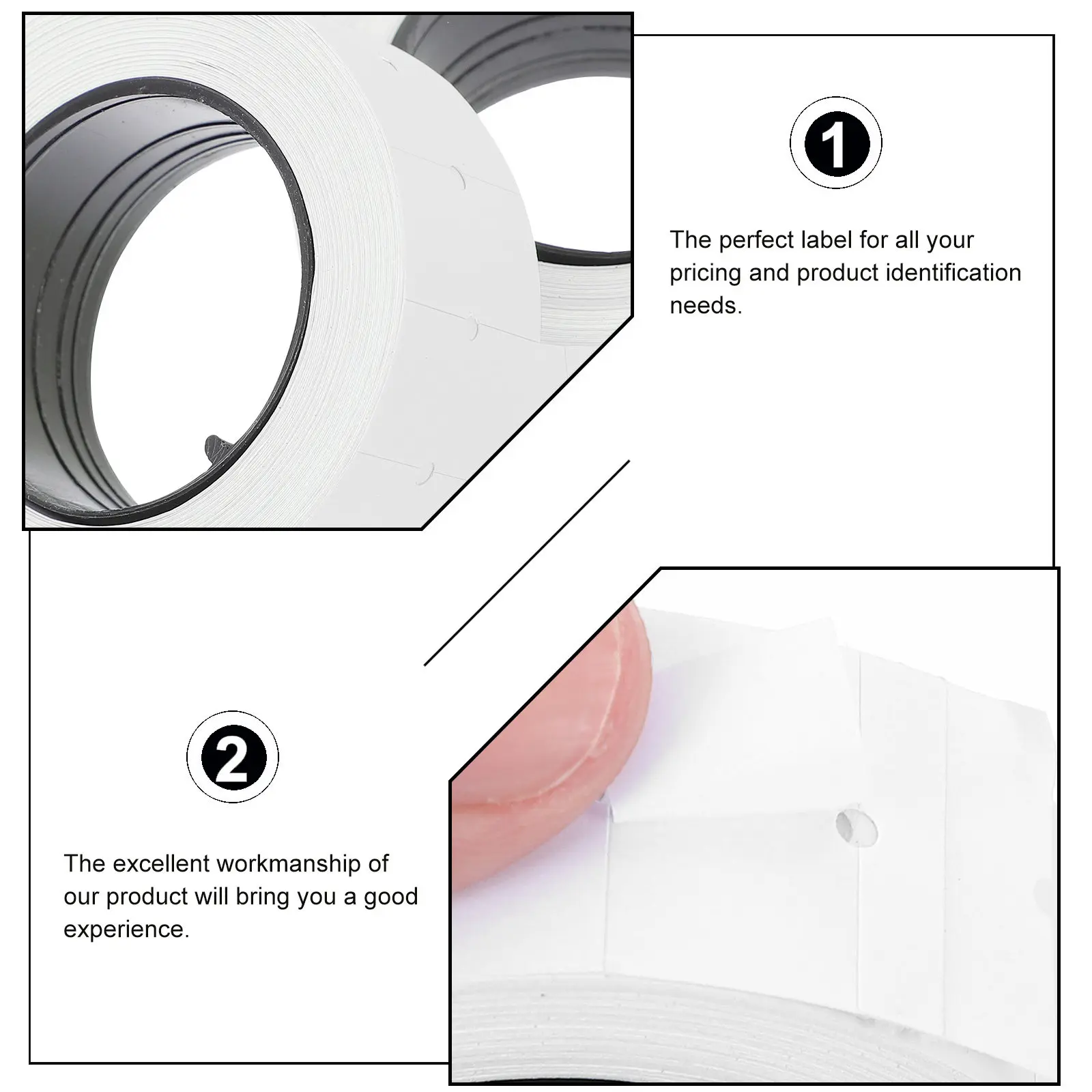 10 рулонов самоклеящихся этикеток-ценников для офиса и розничной торговли, высококачественный материал, четкая печать, без загнутых краев
10 рулонов самоклеящихся этикеток-ценников для офиса и розничной торговли, высококачественный материал, четкая печать, без загнутых краев