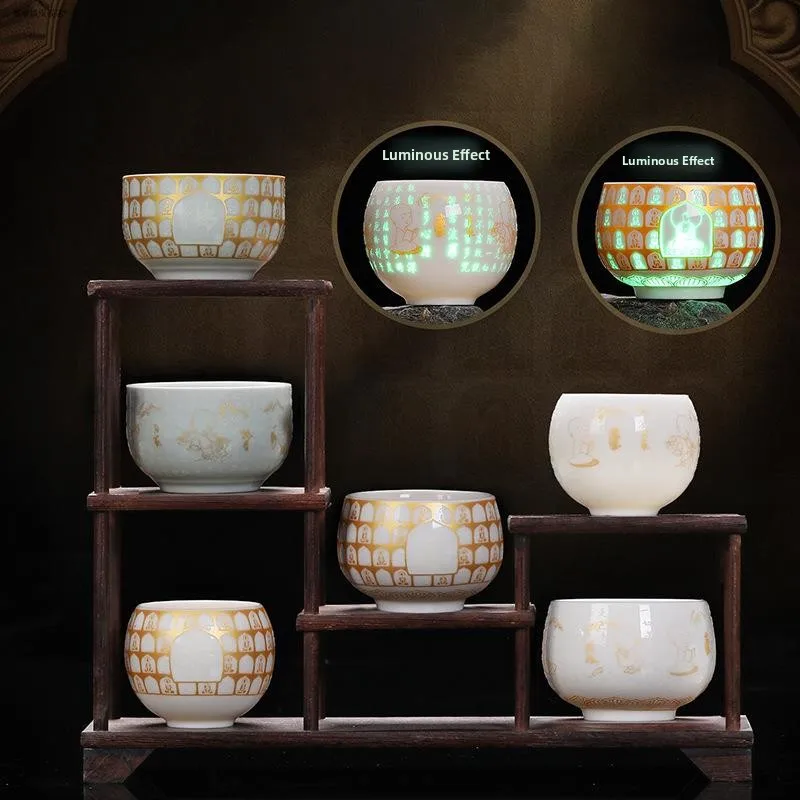 High-End Ceramic Lamphouse Tea Cup Personal Specialty Gongfu Tea Cup Single Cup Gift Tea Set Fine Chinese Style Handmade
High-End Ceramic Lamphouse Tea Cup Personal Specialty Gongfu Tea Cup Single Cup Gift Tea Set Fine Chinese Style Handmade