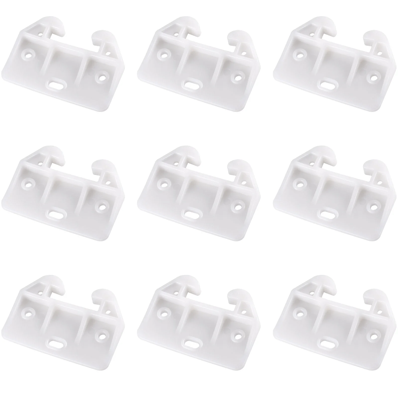 10 Pcs Plastic Drawer Rail Guides Brackets Dresser Track Center Mount Slide Wardrobe Replacement Parts
10 Pcs Plastic Drawer Rail Guides Brackets Dresser Track Center Mount Slide Wardrobe Replacement Parts