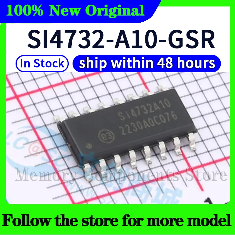 SI4732-A10-GSR SI4732A10 Высокое качество, новинка
SI4732-A10-GSR SI4732A10 Высокое качество, новинка