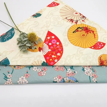 일본 손수건 Furoshiki 꽃 프린트 도시락 선물 포장 천, 다기능 가정용 먼지 커버, 사각 식탁보, 90 cm, 70cm