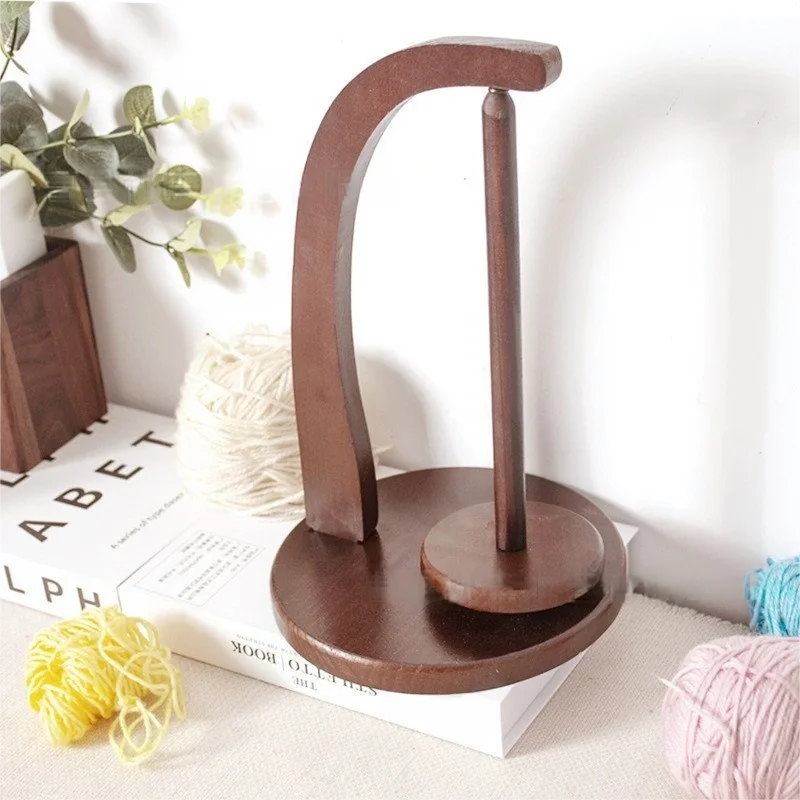 360° Rotatable Wooden Yarn Holder Tabletop Thread Spool Stand Hand Braiding Household Yarn Storage Organizer
360° Rotatable Wooden Yarn Holder Tabletop Thread Spool Stand Hand Braiding Household Yarn Storage Organizer