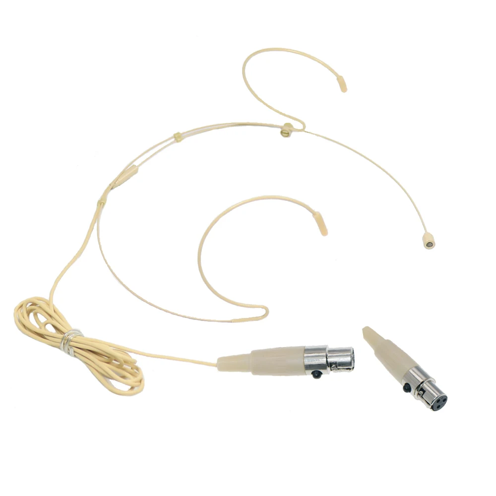 CM310 Beige Double Ear Hanging Headset Microphone For AKG Samson Gemini Wirelss BodyPack Mini 3Pin TA3F High Quality
CM310 Beige Double Ear Hanging Headset Microphone For AKG Samson Gemini Wirelss BodyPack Mini 3Pin TA3F High Quality