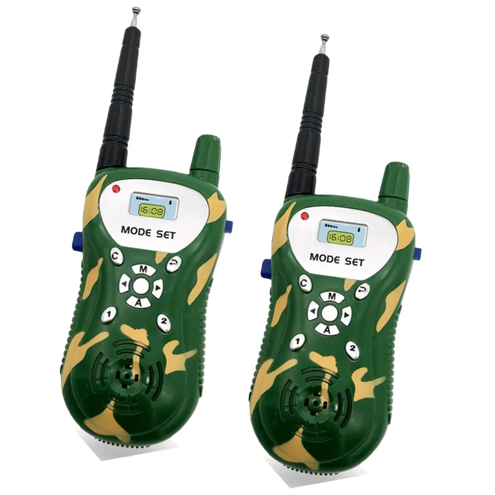 2Pcs Handheld Kids Walkie Talkie Mini Intercom Portable Outdoor Voice Function Easy
2Pcs Handheld Kids Walkie Talkie Mini Intercom Portable Outdoor Voice Function Easy