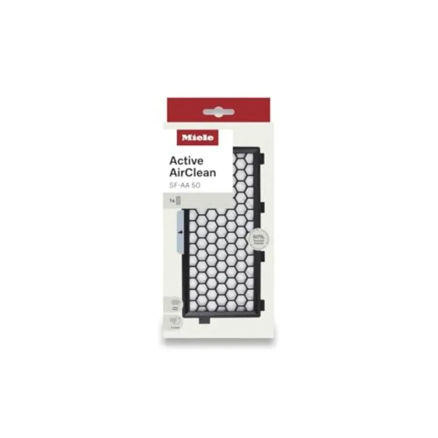 Genuine Active AirClean Filter SF-AA 50 for Guard M1, L1, Complete C2, C3 and Compact C1, C2 Vacuum Cleaners, Designed for Pets
Genuine Active AirClean Filter SF-AA 50 for Guard M1, L1, Complete C2, C3 and Compact C1, C2 Vacuum Cleaners, Designed for Pets