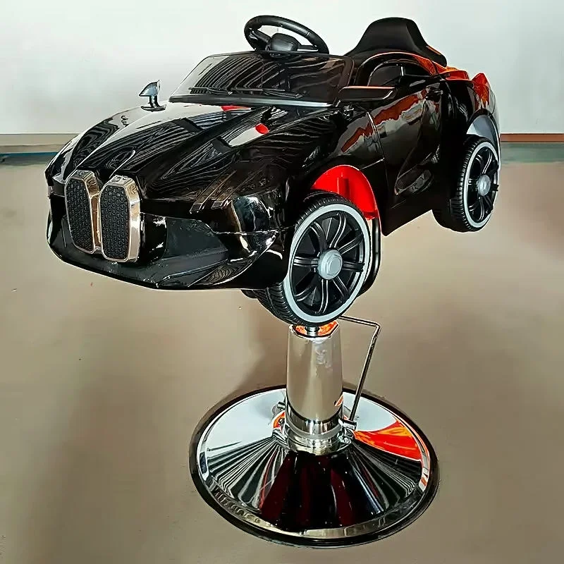 Modern Black Cartoon Wheel Hair Styling Barber Chair for Kids Children
Modern Black Cartoon Wheel Hair Styling Barber Chair for Kids Children
