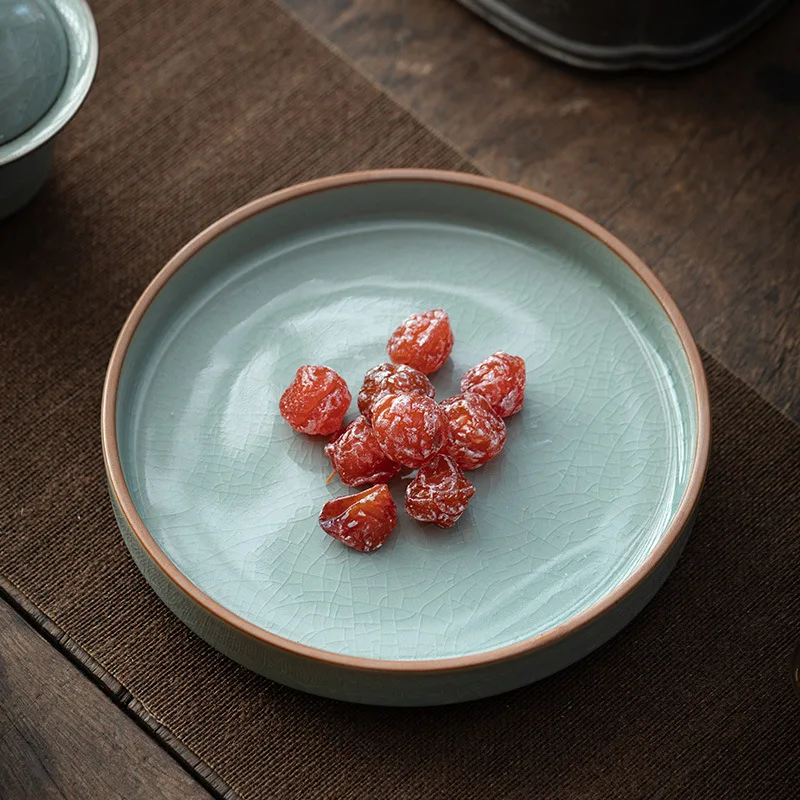 Ru Ware Gaiwan Tea Brewing Bowl Single Non-Scald Kung Fu Set High Household Ceramic Cup
Ru Ware Gaiwan Tea Brewing Bowl Single Non-Scald Kung Fu Set High Household Ceramic Cup