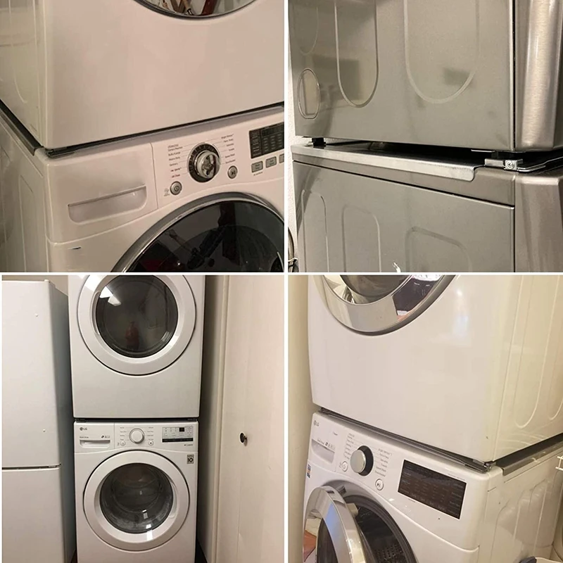 Laundry Stacking Kit Laundry Stacking Kit Chrome Steel Fit for LG 27-in Washers and Dryers Replacement Parts (27 Inch)
Laundry Stacking Kit Laundry Stacking Kit Chrome Steel Fit for LG 27-in Washers and Dryers Replacement Parts (27 Inch)