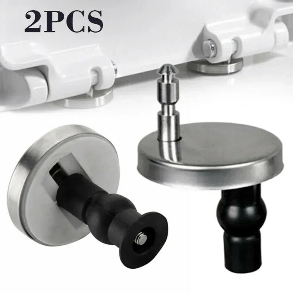 2*Toilet Seat Hinge Top Close Soft ReleaseQuick Fitting Heavy Duty Hinge Pair Toilet Seat Top Fix Hinge Pack Stainless Steel New
2*Toilet Seat Hinge Top Close Soft ReleaseQuick Fitting Heavy Duty Hinge Pair Toilet Seat Top Fix Hinge Pack Stainless Steel New