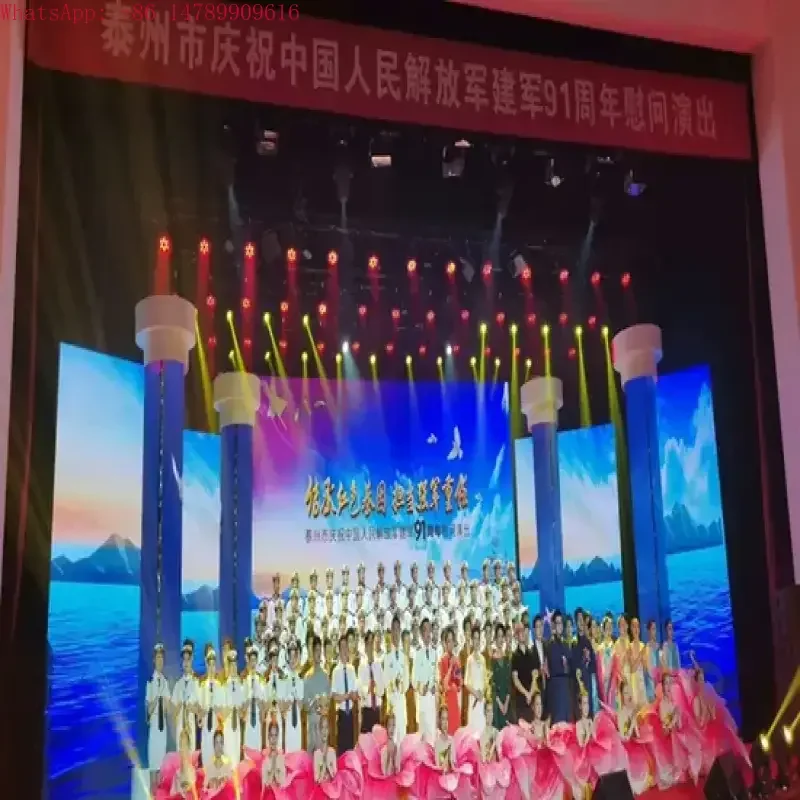 SMD Die Cast Aluminum 960x960 Rental RGB P10 Indoor LED Screen Stage Event Video Wall Display
SMD Die Cast Aluminum 960x960 Rental RGB P10 Indoor LED Screen Stage Event Video Wall Display
