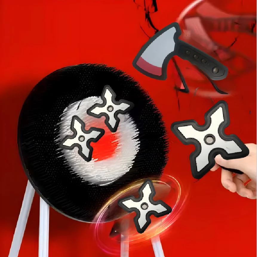 Outdoor children's Axe Target Darts toys Set competitive games stress relief safe soft material Hand throwing Interactive toys
Outdoor children's Axe Target Darts toys Set competitive games stress relief safe soft material Hand throwing Interactive toys