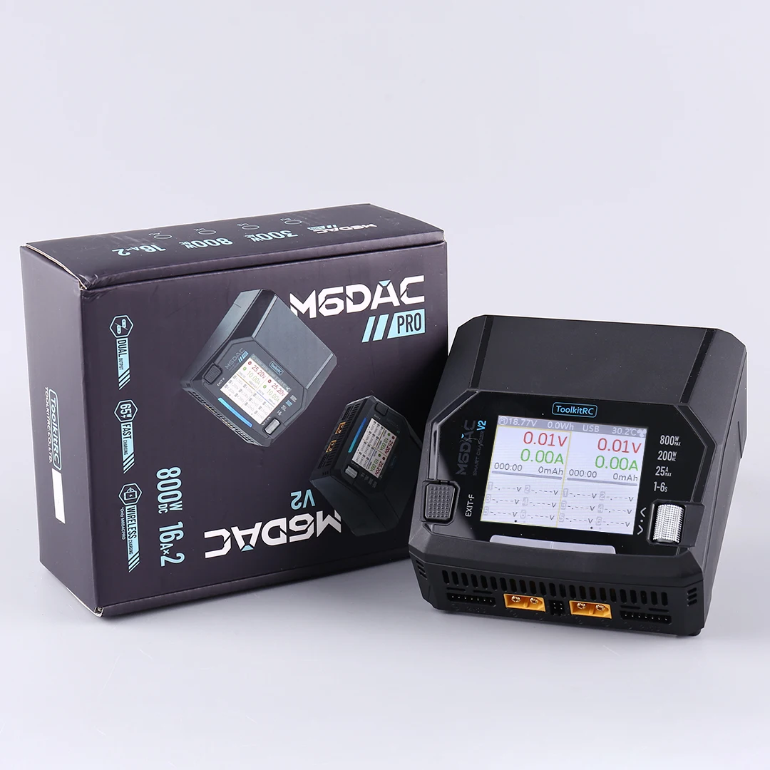 Toolkit RC M6DAC PRO & V2 @ 18A AC300W DC800W Early Bird Price Wireless Charg Dual-Channel Early Bird Price
Toolkit RC M6DAC PRO & V2 @ 18A AC300W DC800W Early Bird Price Wireless Charg Dual-Channel Early Bird Price