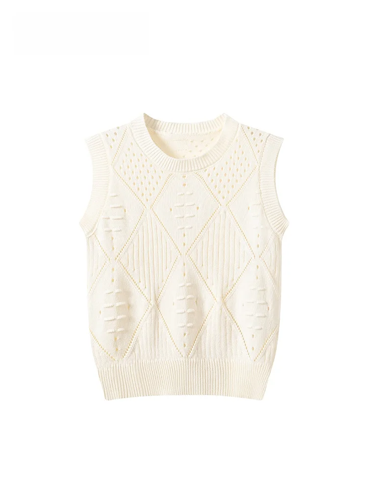 Cara CLUB plus Size Sleeveless Hollow out Fashionable Summer Top Women's Casual Style A-Line Sleeve Spring Trendy Inner Wear
Cara CLUB plus Size Sleeveless Hollow out Fashionable Summer Top Women's Casual Style A-Line Sleeve Spring Trendy Inner Wear