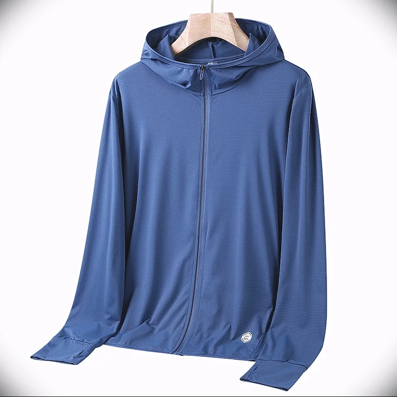 Men's Summer Thin Ice Silk Breathable Outdoor Fiing UV Protection Clothing Loose Fit Long Sve Hooded Polyester Jaet
Men's Summer Thin Ice Silk Breathable Outdoor Fiing UV Protection Clothing Loose Fit Long Sve Hooded Polyester Jaet