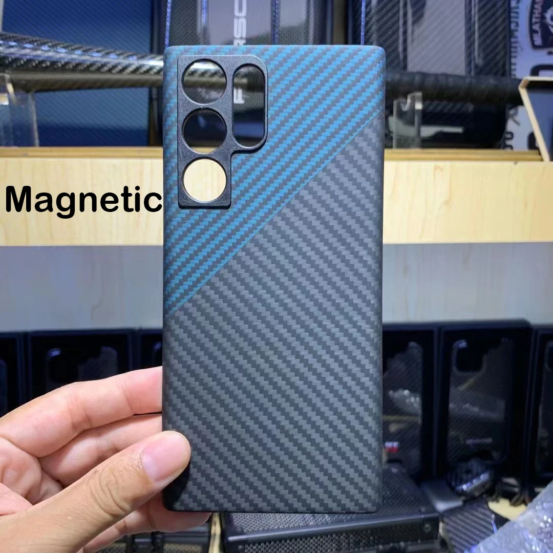 Carbon Fiber Magnetic Wireless Charging Case For Samsung S22 Ultra 5G Aramid fiber Cases For Galaxy S22 ultra Protection Cover
Carbon Fiber Magnetic Wireless Charging Case For Samsung S22 Ultra 5G Aramid fiber Cases For Galaxy S22 ultra Protection Cover