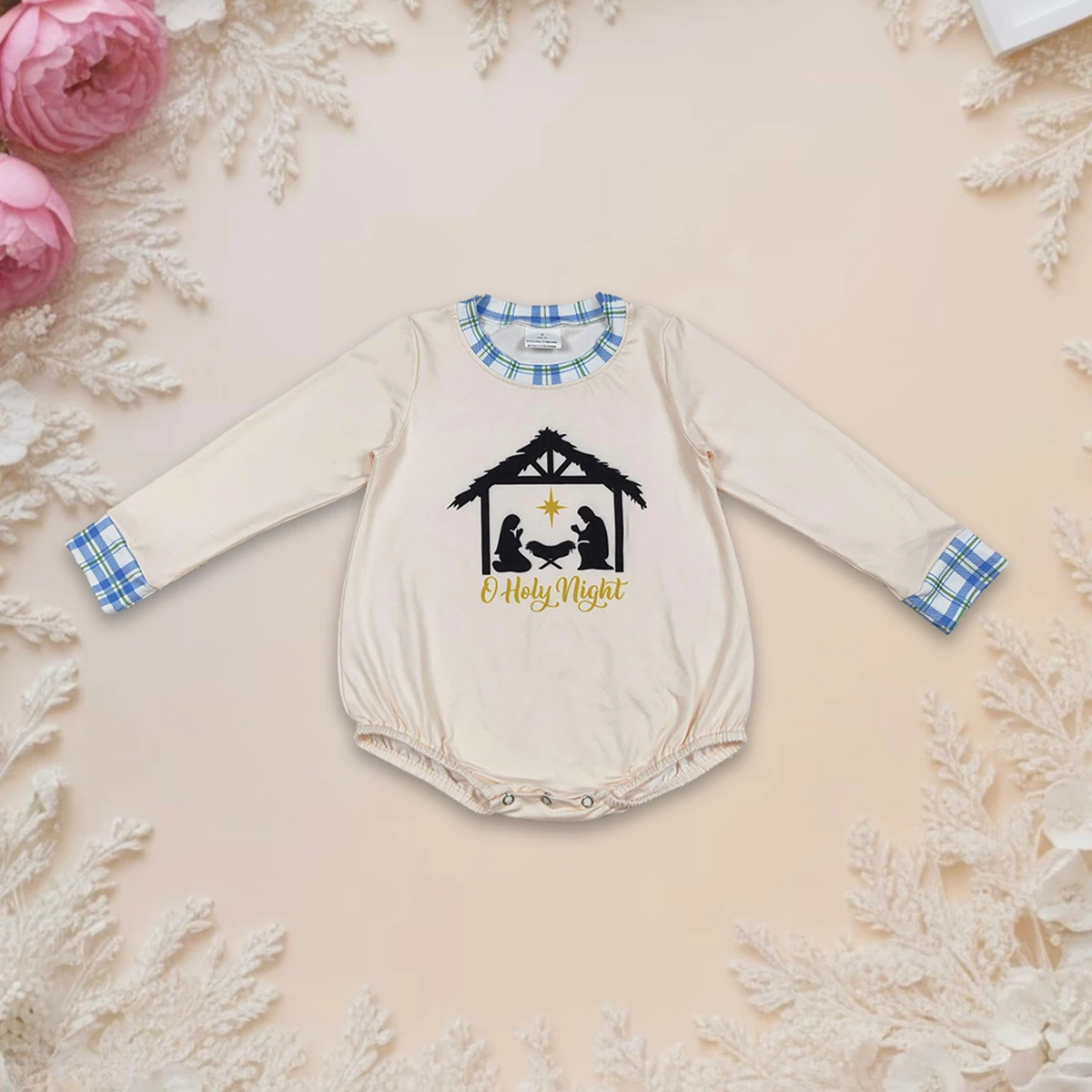 Newborn Bummies Baby Boys Romper Jesus Nativity Long Sleeve Jumpsuit Fashion Fall Casual Wear Infant Toddler Clothes Playsuits
Newborn Bummies Baby Boys Romper Jesus Nativity Long Sleeve Jumpsuit Fashion Fall Casual Wear Infant Toddler Clothes Playsuits