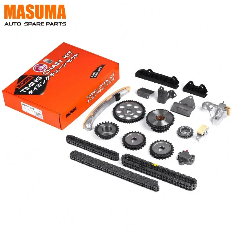 MGR-7003 MASUMA Auto parts Auto Engine Timing Chain Kit 12762-85FA0 12763-85FA0 12831-85FA5 12750-85FA1 For SUZUKI ESCUDO
MGR-7003 MASUMA Auto parts Auto Engine Timing Chain Kit 12762-85FA0 12763-85FA0 12831-85FA5 12750-85FA1 For SUZUKI ESCUDO