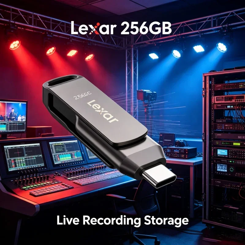 Plug and Play Dual Flash Drive Lexar D400 USB 3.2 Type C Type A Metal U Disk with Keyhole for iPhone 15 Android PC Laptop
Plug and Play Dual Flash Drive Lexar D400 USB 3.2 Type C Type A Metal U Disk with Keyhole for iPhone 15 Android PC Laptop