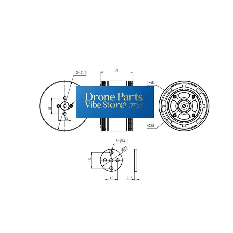 Drone PartsEaglepower EA4114 Brushless Motors Are Suitable For Aerial Photography And Mapping Multi-rotor Vertical Take-off Dron
Drone PartsEaglepower EA4114 Brushless Motors Are Suitable For Aerial Photography And Mapping Multi-rotor Vertical Take-off Dron
