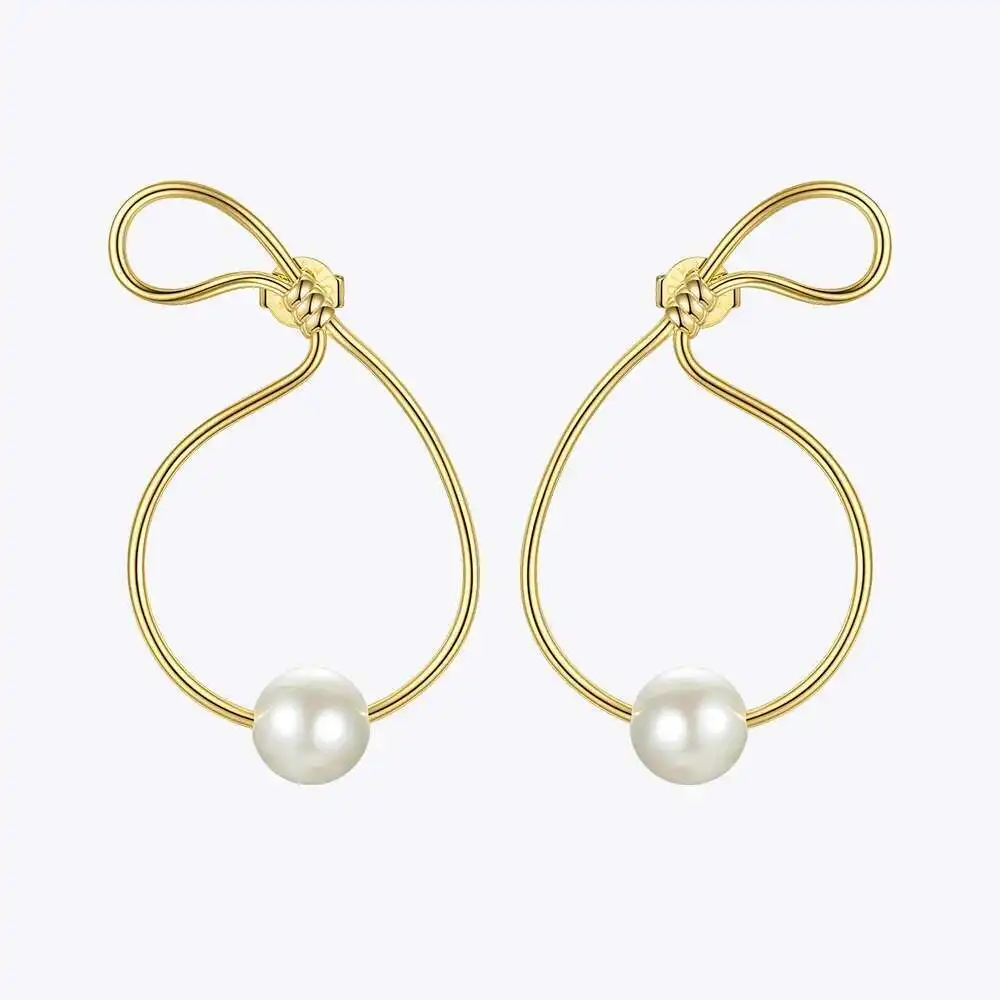 ENFASHION Metal Bag Shape Pearl Drop Earrings For Women Gold Color Simple Curve Dangle Earings Fashion Jewelry Oorbellen E191128
ENFASHION Metal Bag Shape Pearl Drop Earrings For Women Gold Color Simple Curve Dangle Earings Fashion Jewelry Oorbellen E191128