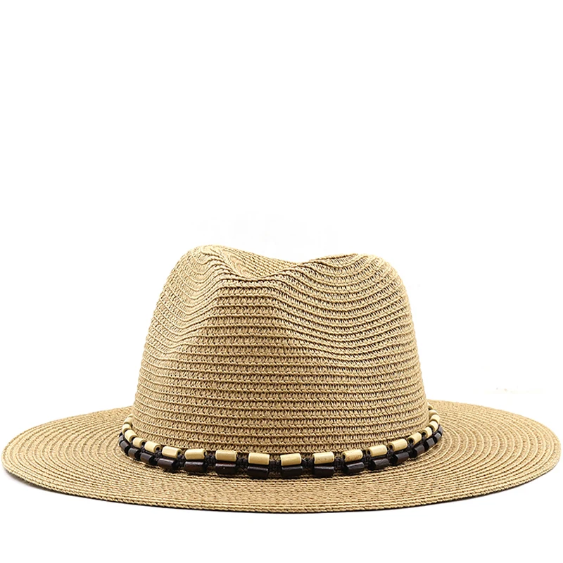 New Design Natural Paper Western Cowboy Hat Wide Brim Women Men Summer Beach Straw Hats Panama Cowgirl Jazz Sun Caps
New Design Natural Paper Western Cowboy Hat Wide Brim Women Men Summer Beach Straw Hats Panama Cowgirl Jazz Sun Caps