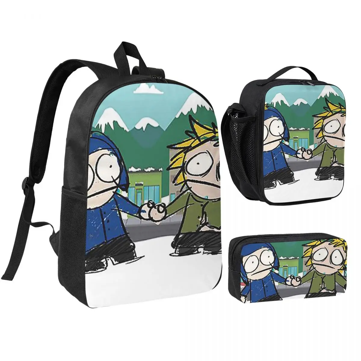 Craig X Tweek Backpack Boys Girls BookBag School Bag Shoulder Bags 3ps Insulated Lunch Bag Pencil Case
Craig X Tweek Backpack Boys Girls BookBag School Bag Shoulder Bags 3ps Insulated Lunch Bag Pencil Case