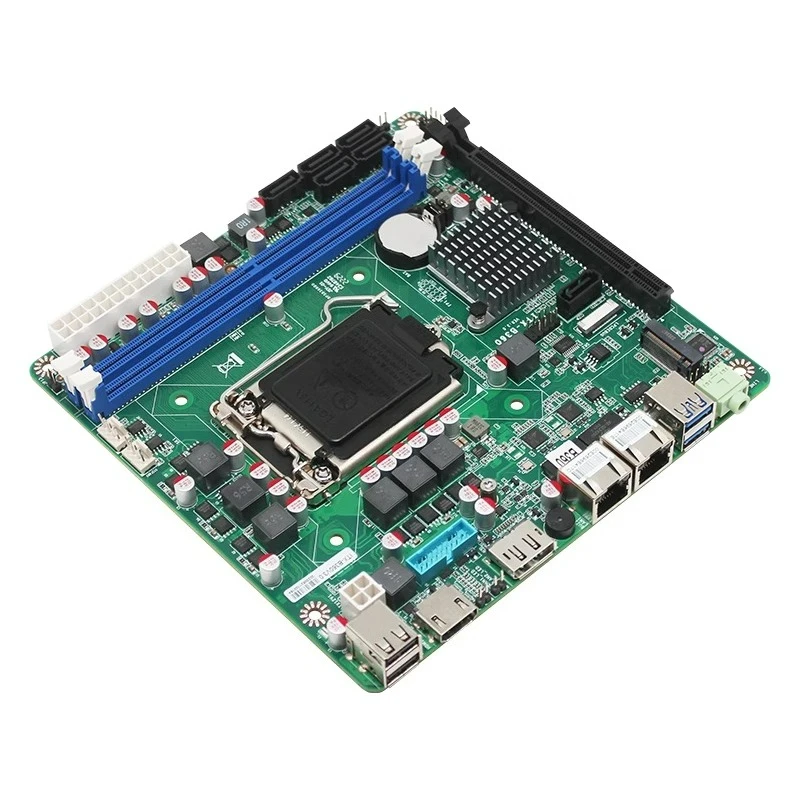 Mini ITX B360nas Soft Router Industrial Control Motherboard with 6 SATA Dual 2.5G Network Ports and 2 M.2 Ports
Mini ITX B360nas Soft Router Industrial Control Motherboard with 6 SATA Dual 2.5G Network Ports and 2 M.2 Ports
