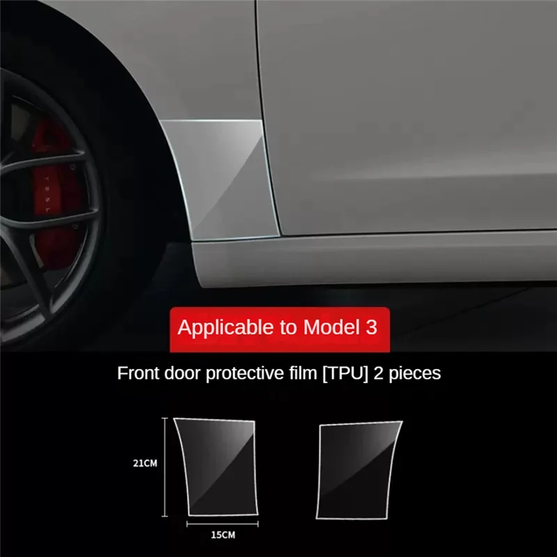For Tesla Model 3 Rear Door Triangle Protective Film Car Rear Door Corner Anti-Scratch Decorative Sticker Parts Accessories
For Tesla Model 3 Rear Door Triangle Protective Film Car Rear Door Corner Anti-Scratch Decorative Sticker Parts Accessories