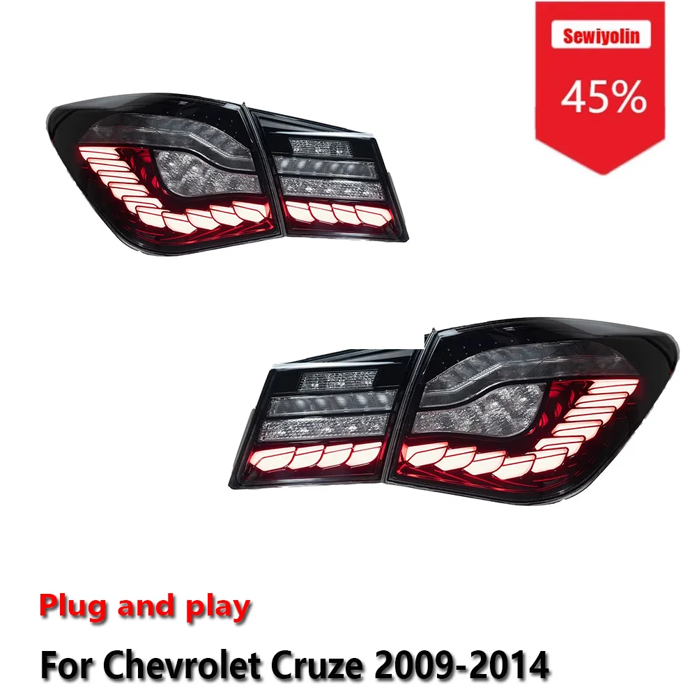 Sewiyolin Car LED Upgrade Tail Light Accessories For Chevrolet Cruze 2009-2014 DRL Brake Turn Signal Lamp Plug and Play
Sewiyolin Car LED Upgrade Tail Light Accessories For Chevrolet Cruze 2009-2014 DRL Brake Turn Signal Lamp Plug and Play