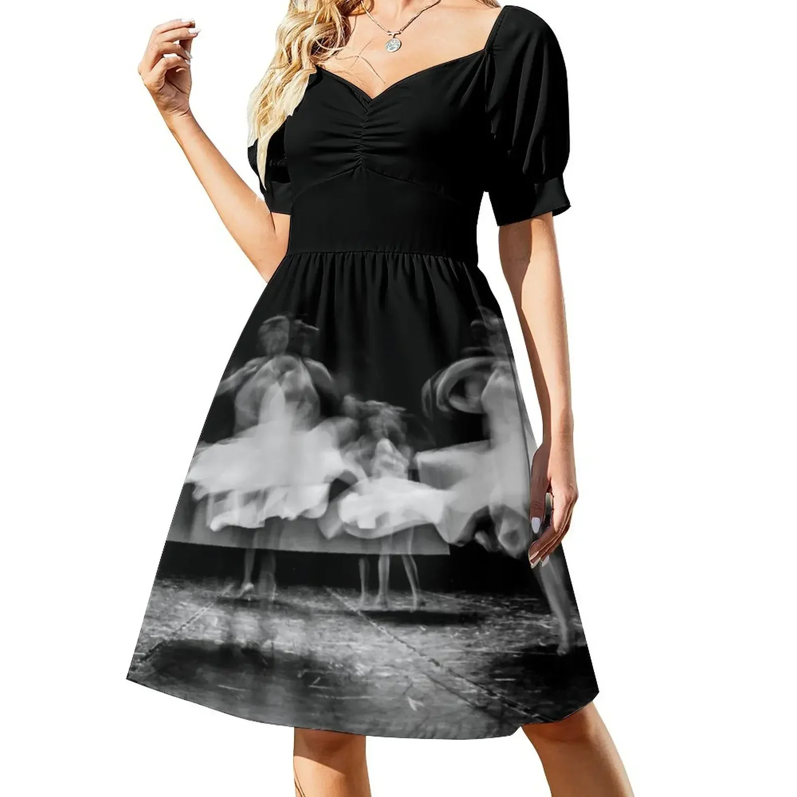 Dance Short-Sleeved Dress Women's summer dress loose summer dress wedding dresses for woman
Dance Short-Sleeved Dress Women's summer dress loose summer dress wedding dresses for woman